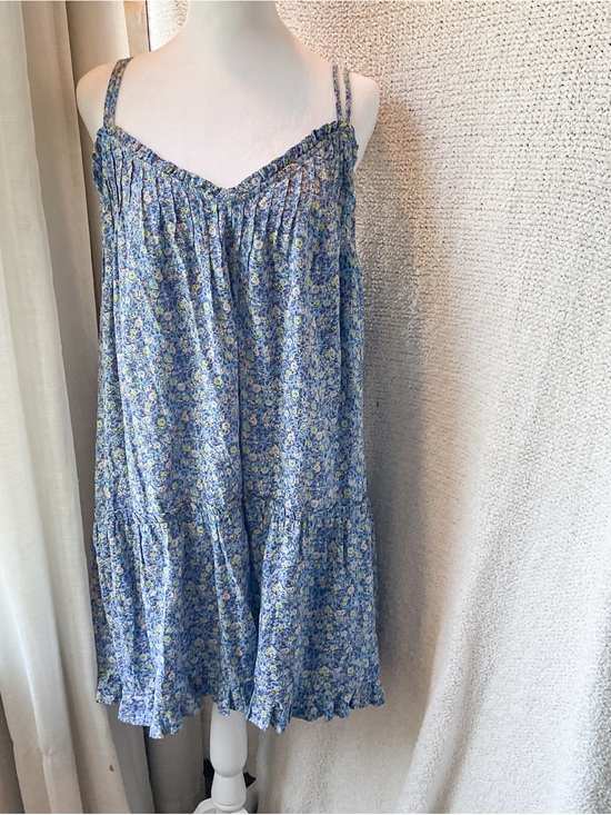 Universal Thread Dresses & Skirts - Universal Thread Blue Floral Tiered Sundress